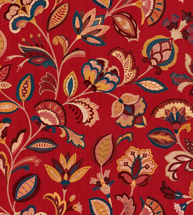 Chintz Wallpaper by Coordonne Ruby