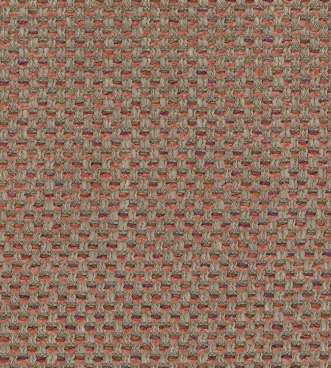 Chorus Fabric by Osborne & Little Terracotta/Taupe