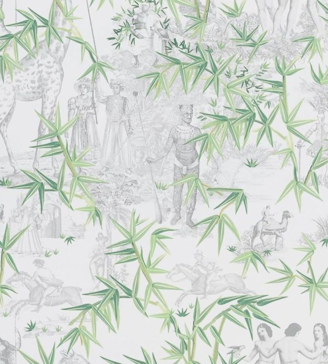 Exotisme Wallpaper by Christian Lacroix Vert Buis
