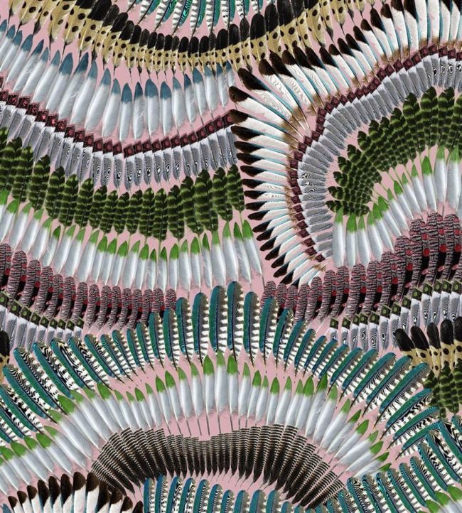Prête-Moi Ta Plume Mural by Christian Lacroix Bourgeon