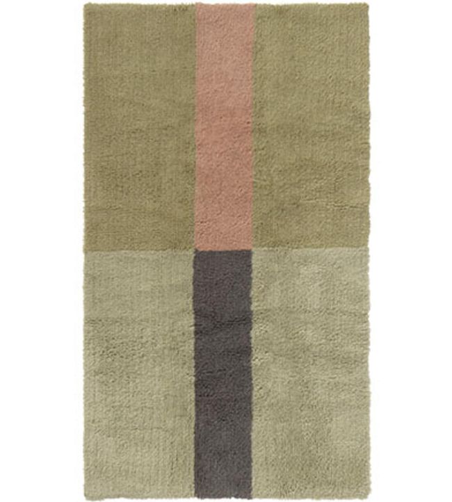Lorena Canals Chroma rug Dusty Pink WO-LINES-MOS-XS Dusty Pink