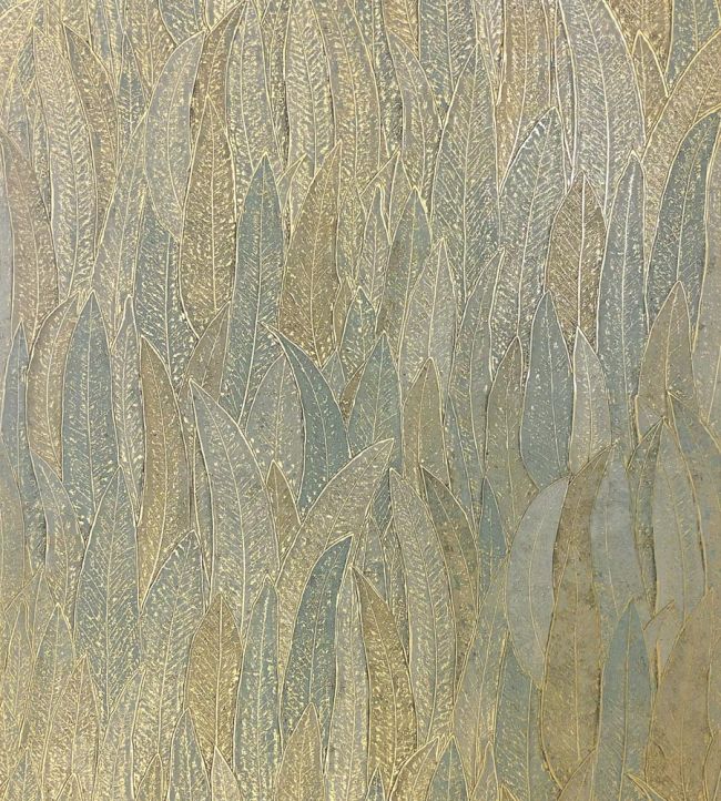 Cinerea Wallpaper by Casamance Vert De Gris/Dore