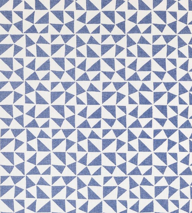 Circus Fabric by Fermoie Navy