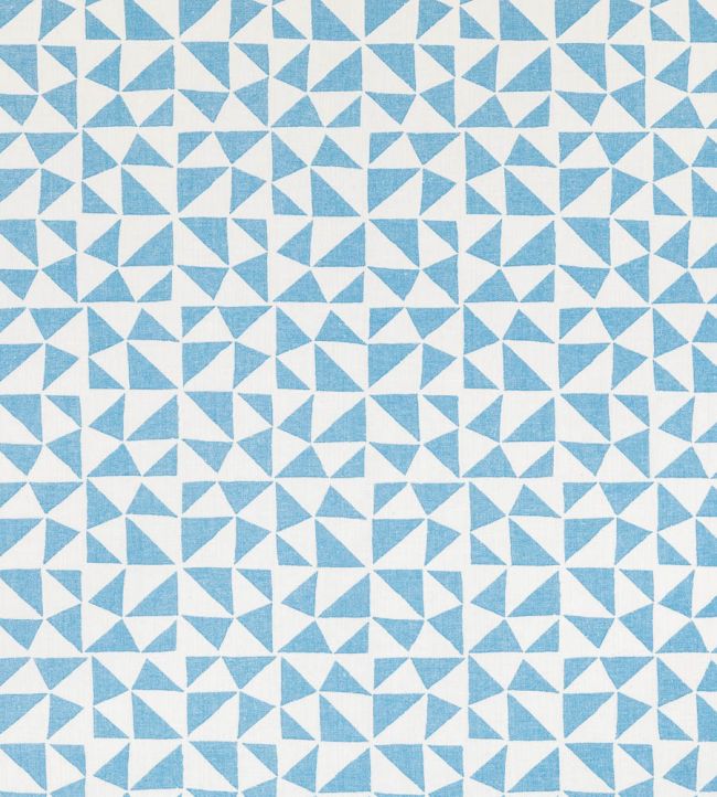 Circus Fabric by Fermoie Sky Blue
