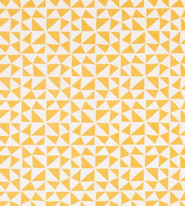 Circus Fabric by Fermoie Yellow