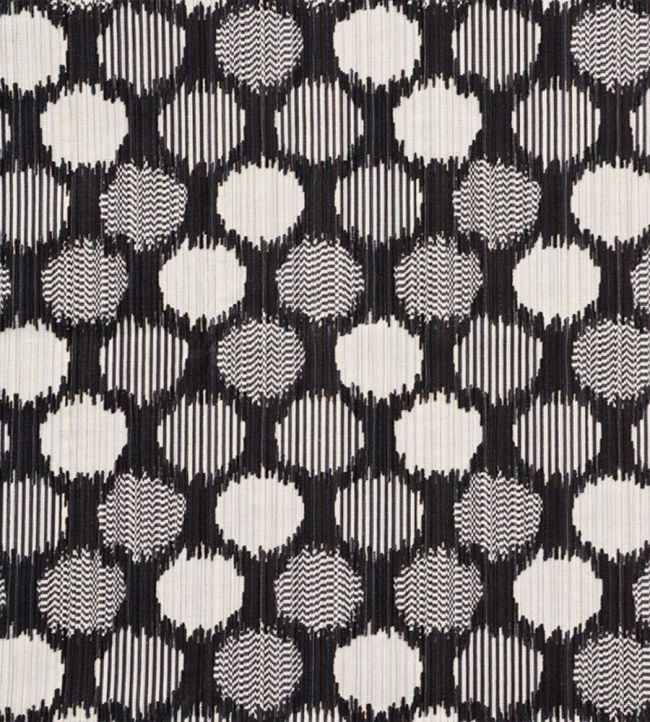 Cirque Velvet Fabric by Schumacher Carbon