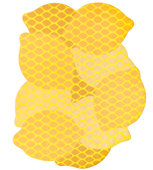 GAN Citrus rug Lemon 345930-US Lemon