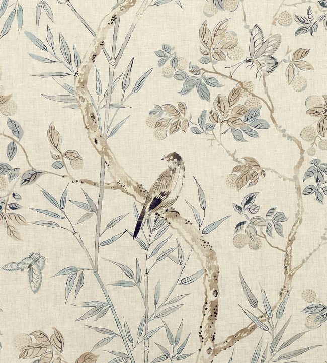 Claire Fabric by Thibaut Neutral
