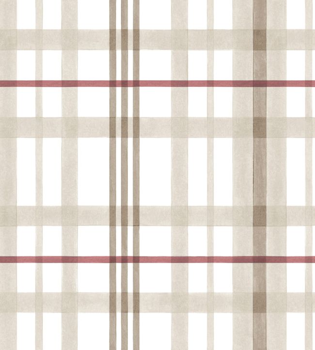 Clans Check Wallpaper by Coordonne Bone