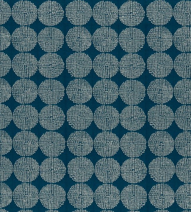 Kiko Fabric by Clarke & Clarke Aqua