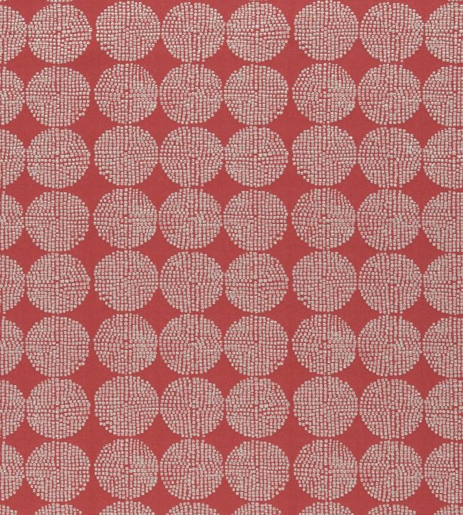 Kiko Fabric by Clarke & Clarke Red