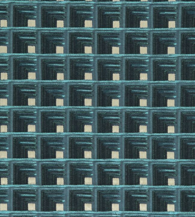 Oni Fabric by Clarke & Clarke Indigo