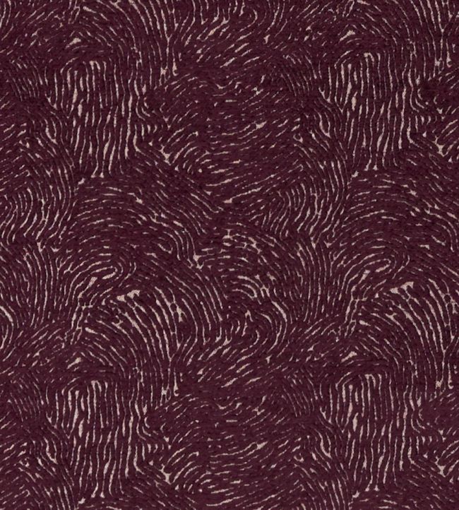 Levante Fabric by Clarke & Clarke Damson