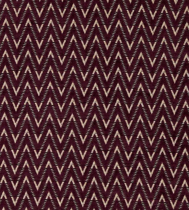 Zion Fabric by Clarke & Clarke Damson