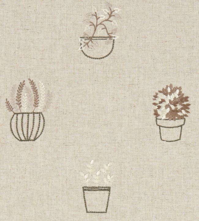 Hidcote Fabric by Clarke & Clarke Natural