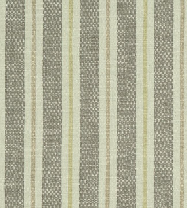 Sackville Stripe Fabric by Clarke & Clarke Citron/Natural