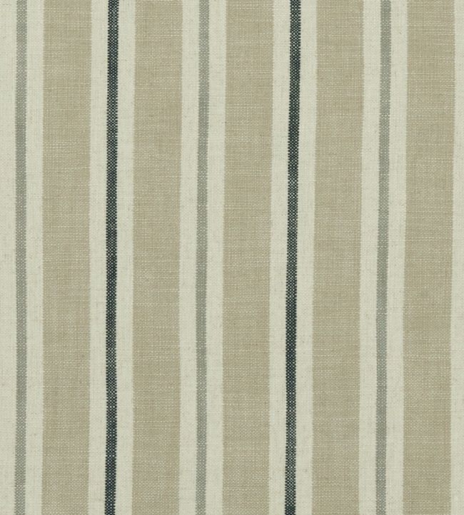 Sackville Stripe Fabric by Clarke & Clarke Natural