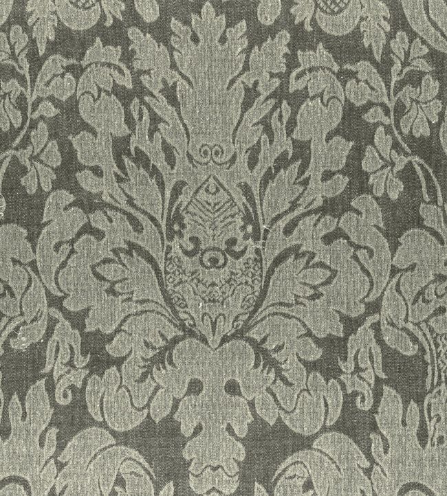 Valentina Fabric by Clarke & Clarke Charcoal