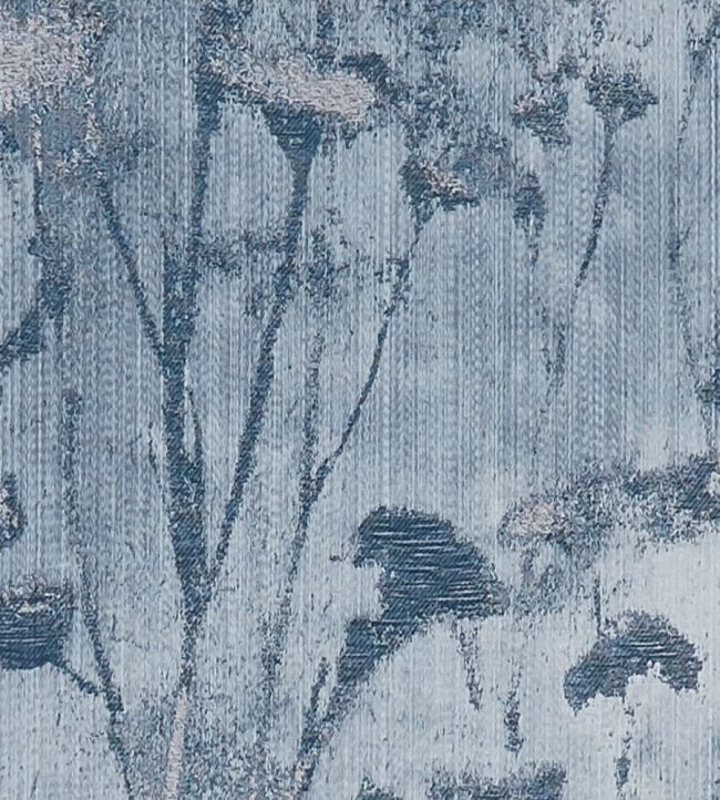 Silhouette Fabric by Clarke & Clarke Denim