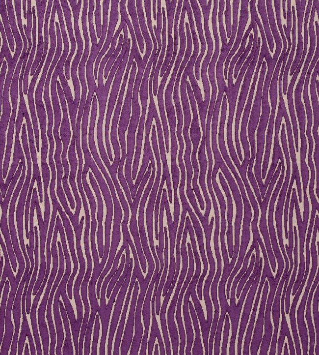Onda Fabric by Clarke & Clarke Damson