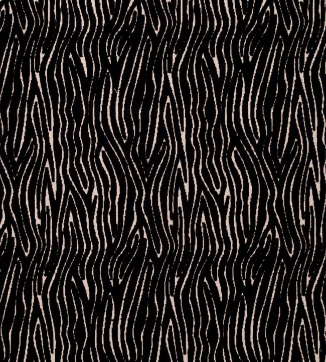Onda Fabric by Clarke & Clarke Ebony