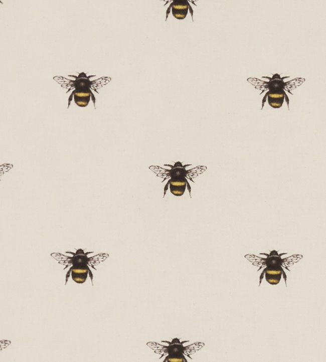 Abeja Fabric by Clarke & Clarke Ivory