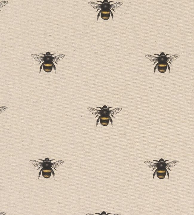 Abeja Fabric by Clarke & Clarke Linen
