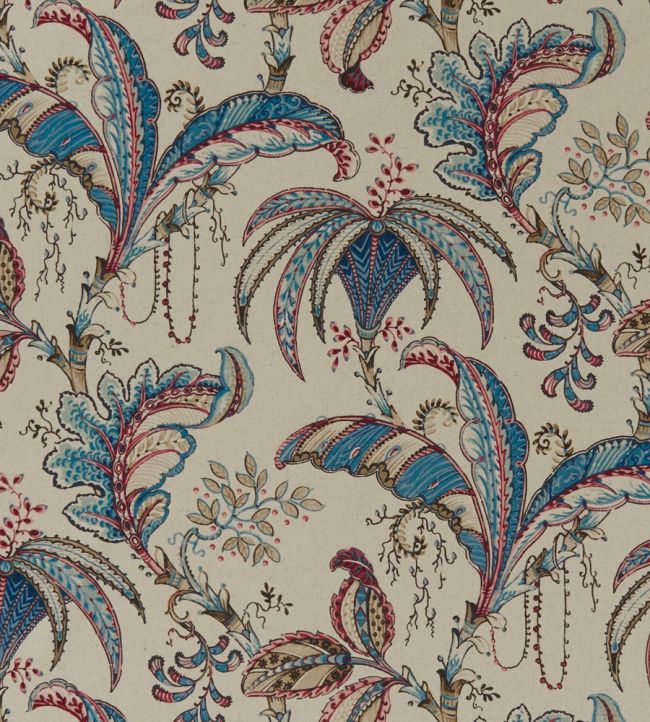 Ophelia Fabric by Clarke & Clarke Denim