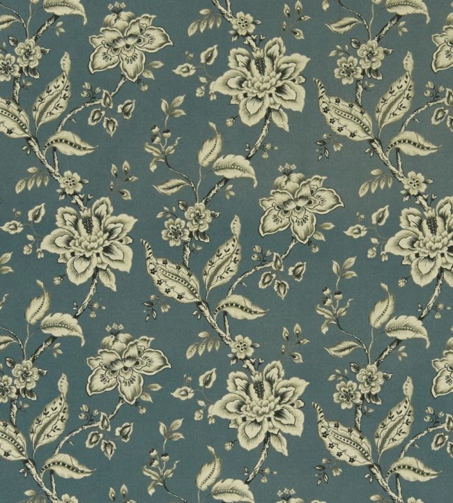 Palampore Fabric by Clarke & Clarke Denim
