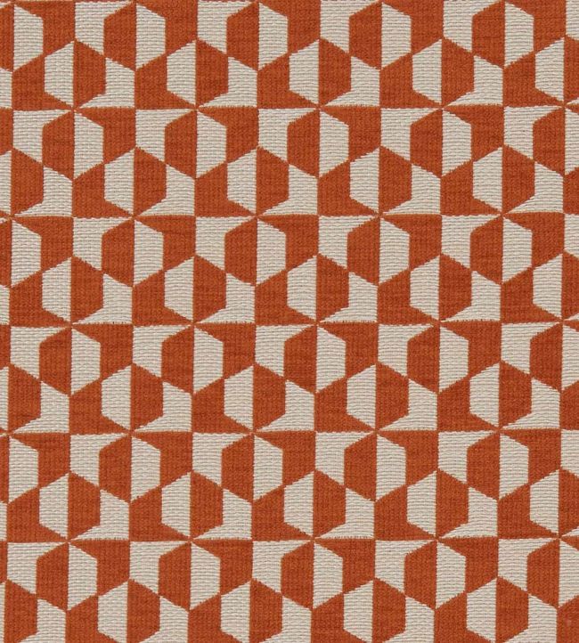 Galileo Fabric by Clarke & Clarke Spice