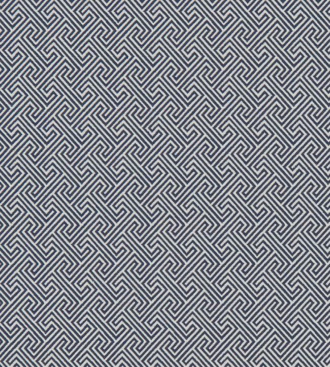 Mercury Fabric by Clarke & Clarke Midnight