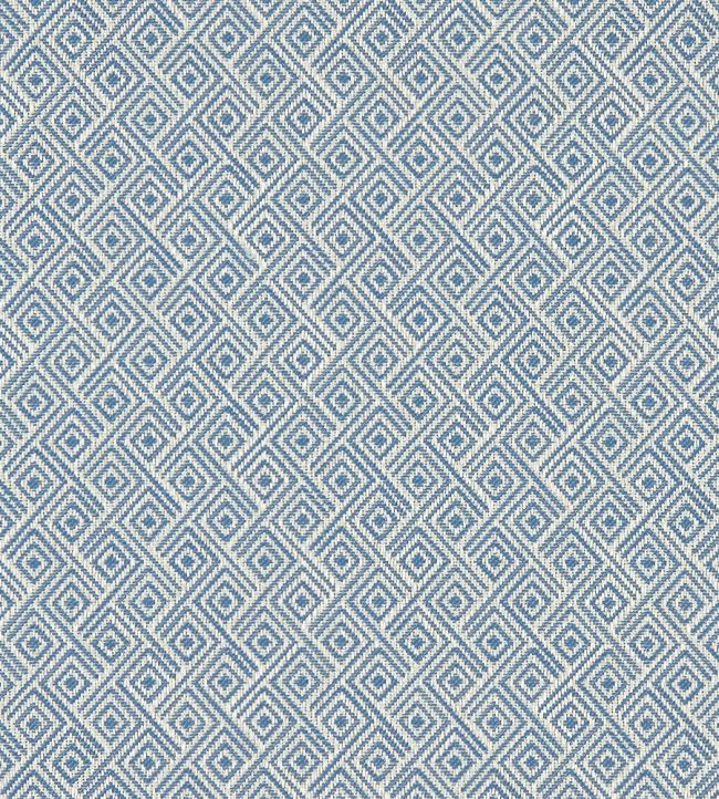 Rhombus Fabric by Clarke & Clarke Denim