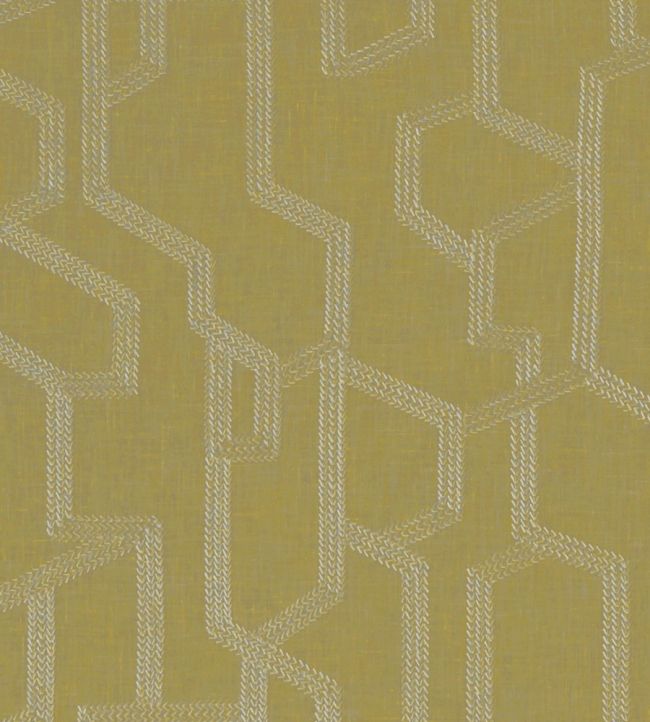 Labyrinth Fabric by Clarke & Clarke Citron