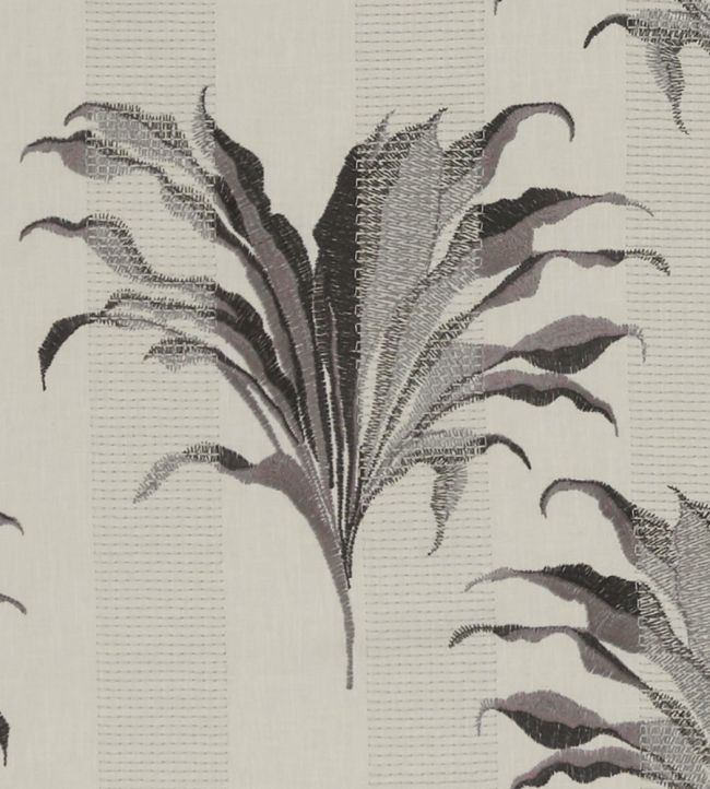 Palma Fabric by Clarke & Clarke Charcoal