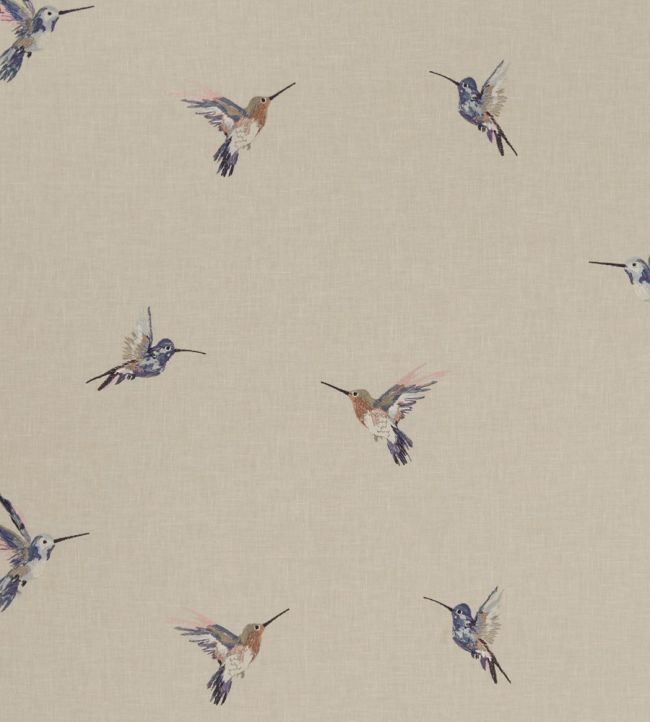 Woodstar Fabric by Clarke & Clarke Pastel