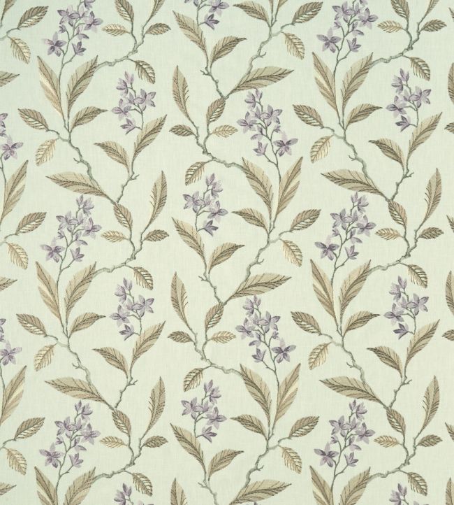 Melrose Fabric by Clarke & Clarke Heather