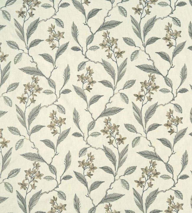 Melrose Fabric by Clarke & Clarke Natural