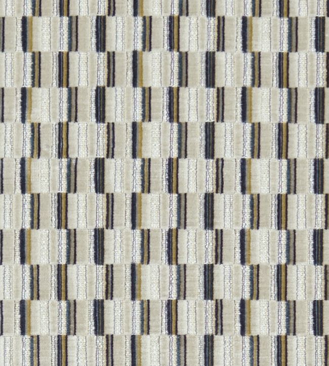 Cubis Fabric by Clarke & Clarke Denim