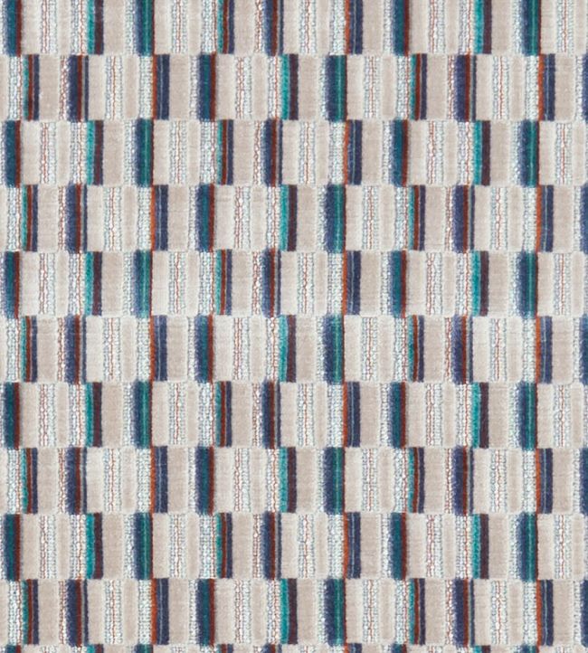 Cubis Fabric by Clarke & Clarke Kingfisher