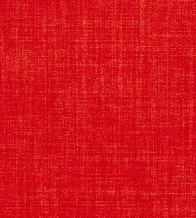 Linoso II Fabric by Clarke & Clarke Flame