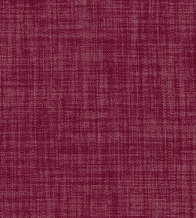 Linoso II Fabric by Clarke & Clarke Raspberry