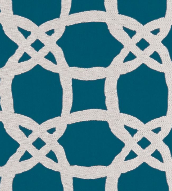 Fascino Fabric by Clarke & Clarke Kingfisher
