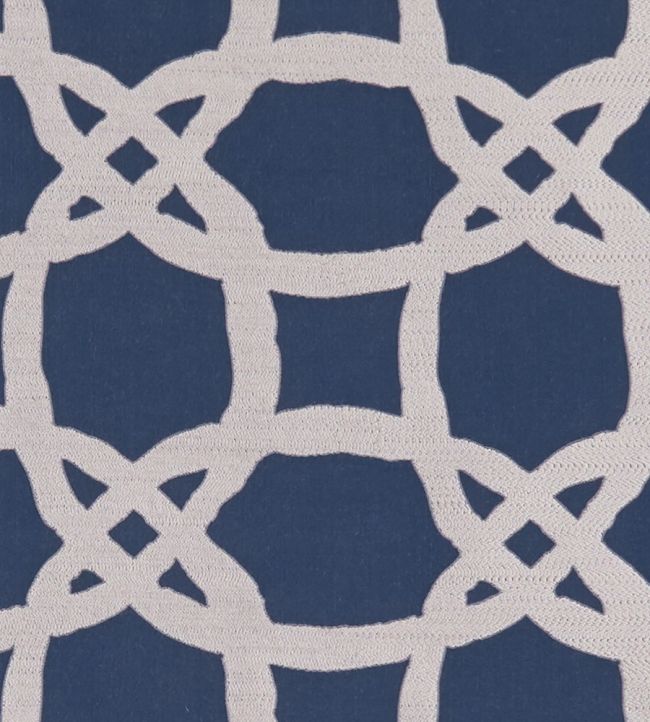 Fascino Fabric by Clarke & Clarke Midnight