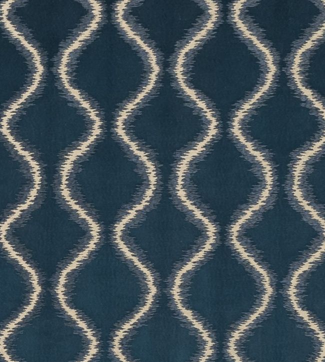 Solare Fabric by Clarke & Clarke Midnight