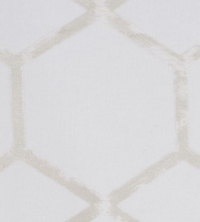 Forma Fabric by Clarke & Clarke Ivory/Siver