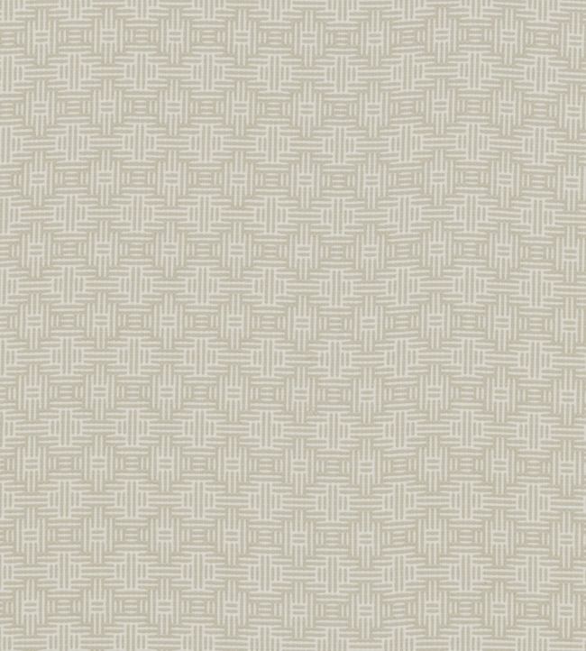 Aztec Fabric by Clarke & Clarke Ivory