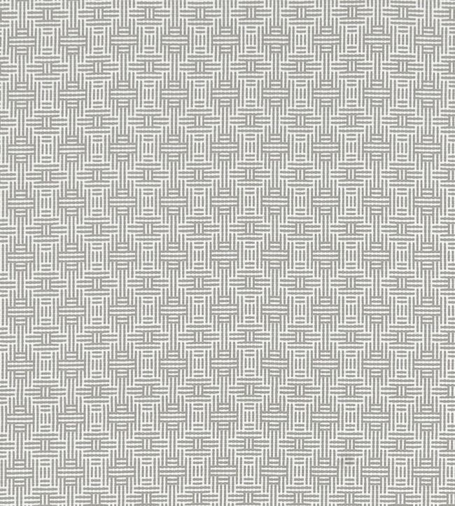 Aztec Fabric by Clarke & Clarke Silver