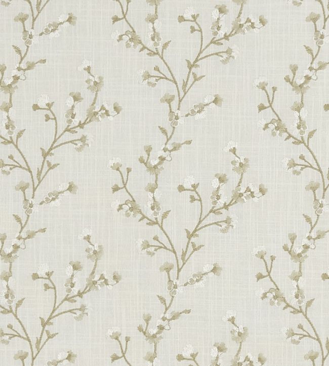 Blossom Fabric by Clarke & Clarke Ivory