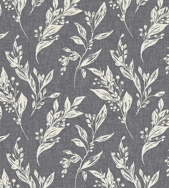 Eternal Fabric by Clarke & Clarke Charcoal