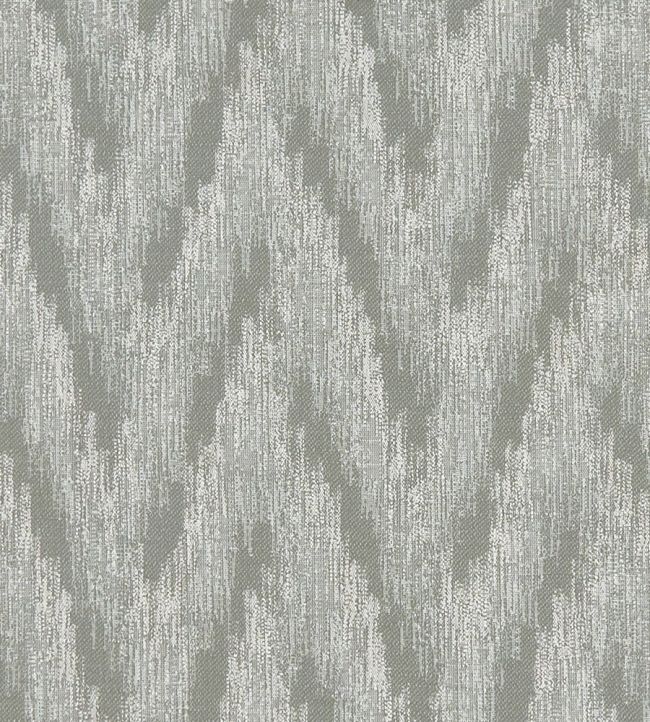 Insignia Fabric by Clarke & Clarke Silver